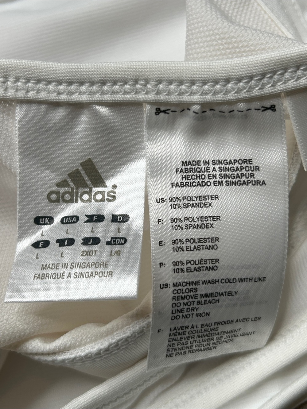 NWOT Adidas Racerback Sports Bra - Picture 5 of 6